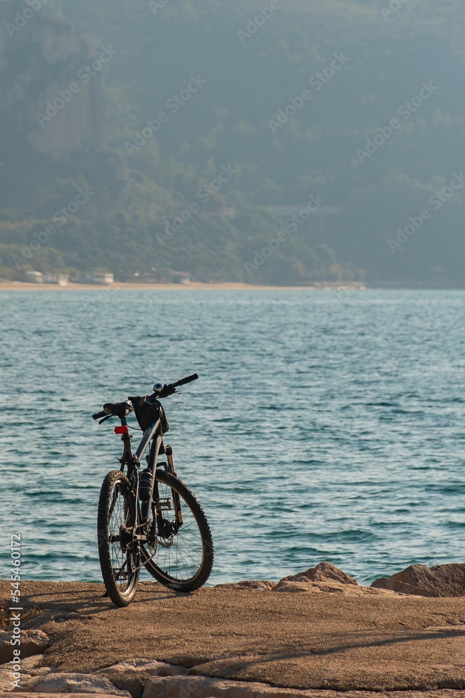 Fototapeta premium Bicicletta al mare