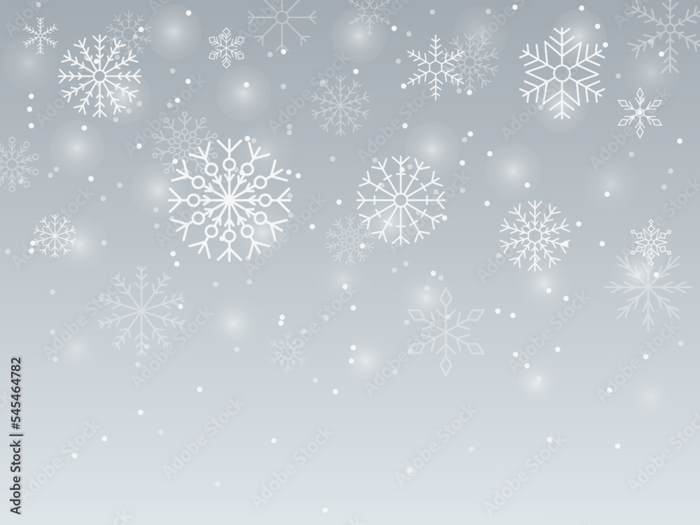 Falling snowflakes, cold winter background. Ice xmas snowfall, white season weather, light holiday decorations. Crystal geometric elements, frost texture, banner and poster. Vector pattern Falling snowflakes, cold winter background. Ice xmas snowfall, white season weather, light holiday decorations. Crystal geometric elements, frost texture, banner and poster. Vector pattern