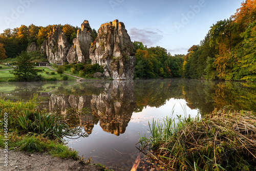 Ein Morgen an den Externsteinen photo