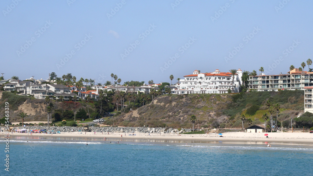 Beach next to the Pier in San Clemente, California, USA Beach next to the Pier in San Clemente, California, USA