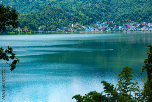 Phewa Fewa Lake and Pokhara City Nepal