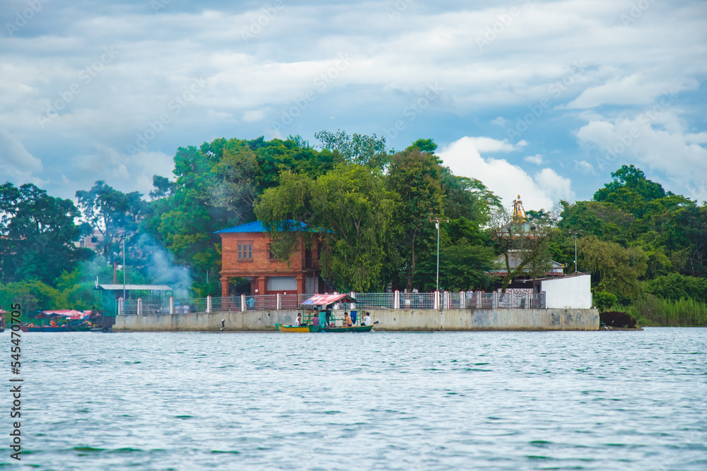 Phewa Fewa Lake and Pokhara City Nepal Phewa Fewa Lake and Pokhara City Nepal