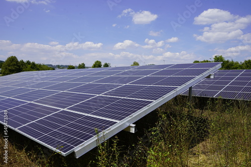 Solarzellen solarpark Photovoltaik