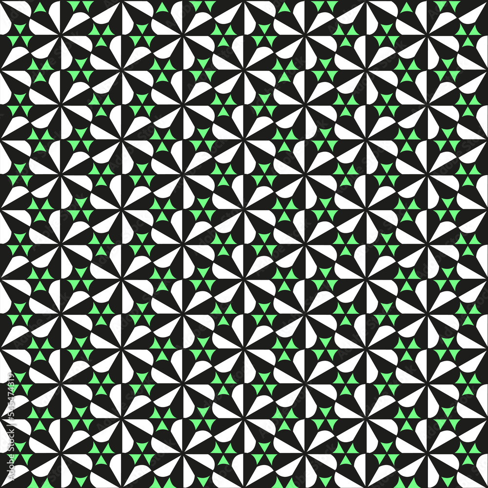 Fototapeta premium Seamless abstract geometric pattern.Vector illustration.