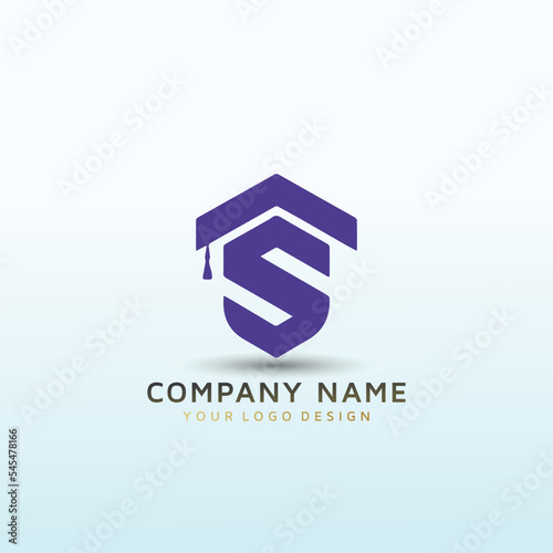 Smart house home Academy logo design