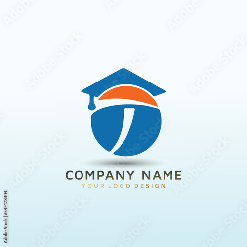 track icon education vector logo design