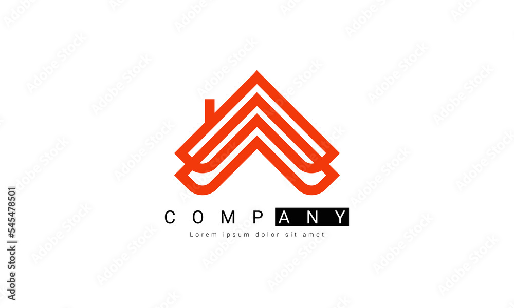 home logo for house business, real estate and architecture