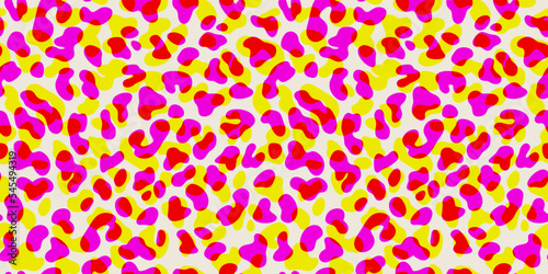 Dalmatian dog skin seamless pattern