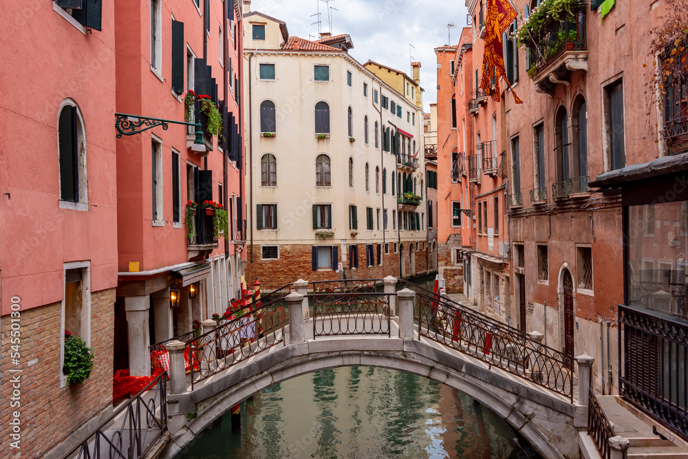 Venice architecture and canals, Italy