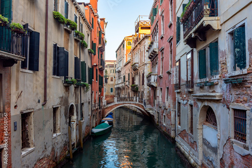 Venice canals and architecture  Italy