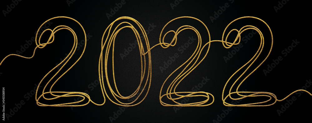 2022 year happy new year golden design poster 2022 year happy new year golden design poster