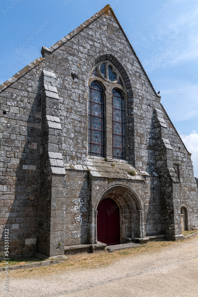 The church in de Saint-Suliac, Brittany