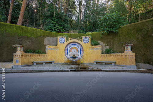 Pisoes Fountain - Sintra, Portugal photo