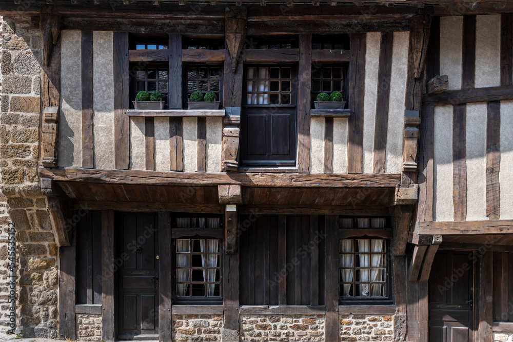 Dinan - Brittany's best-preserved medieval city. Dinan - Brittany's best-preserved medieval city.