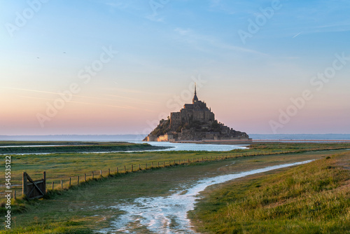 Wallpaper Mural Mont Saint-Michel a former male Benedictine monastery Torontodigital.ca