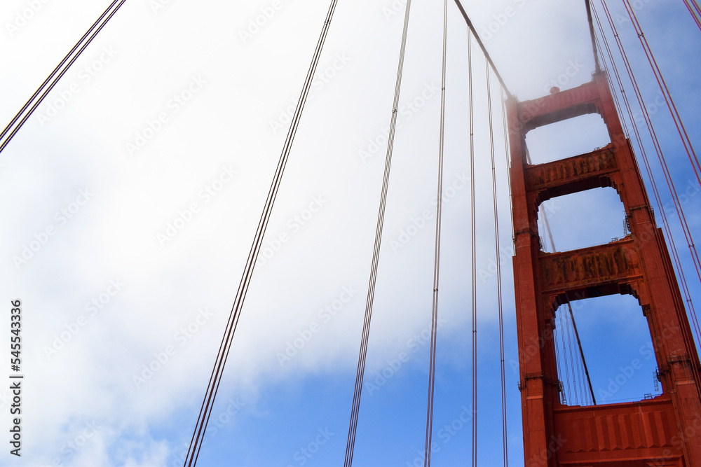Golden Gate Bridge in San Francisco, CA.