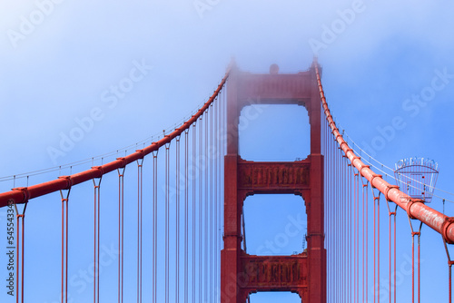 Golden Gate Bridge in San Francisco, CA.