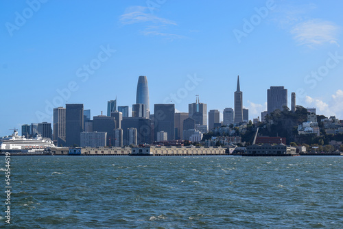 Cityscape of San Francisco  CA.