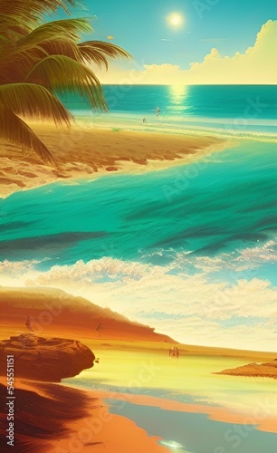 Caribbean beach