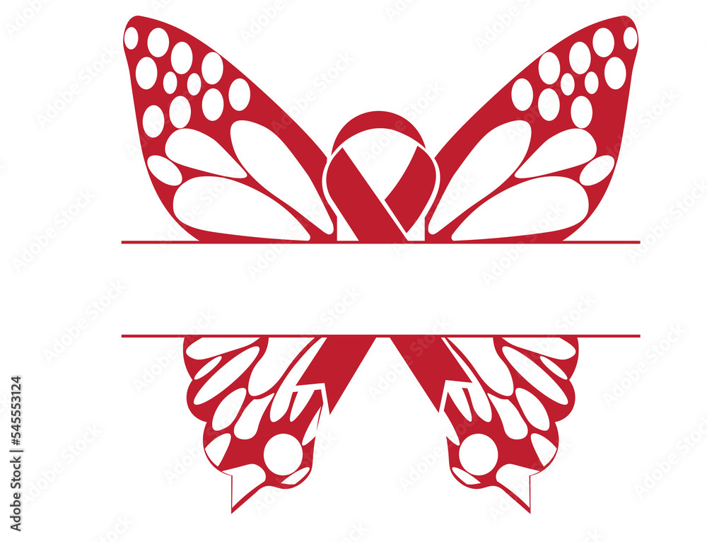 cancer ribbon your text name svg, blue ribbon svg, red ribbon svg, pink ...