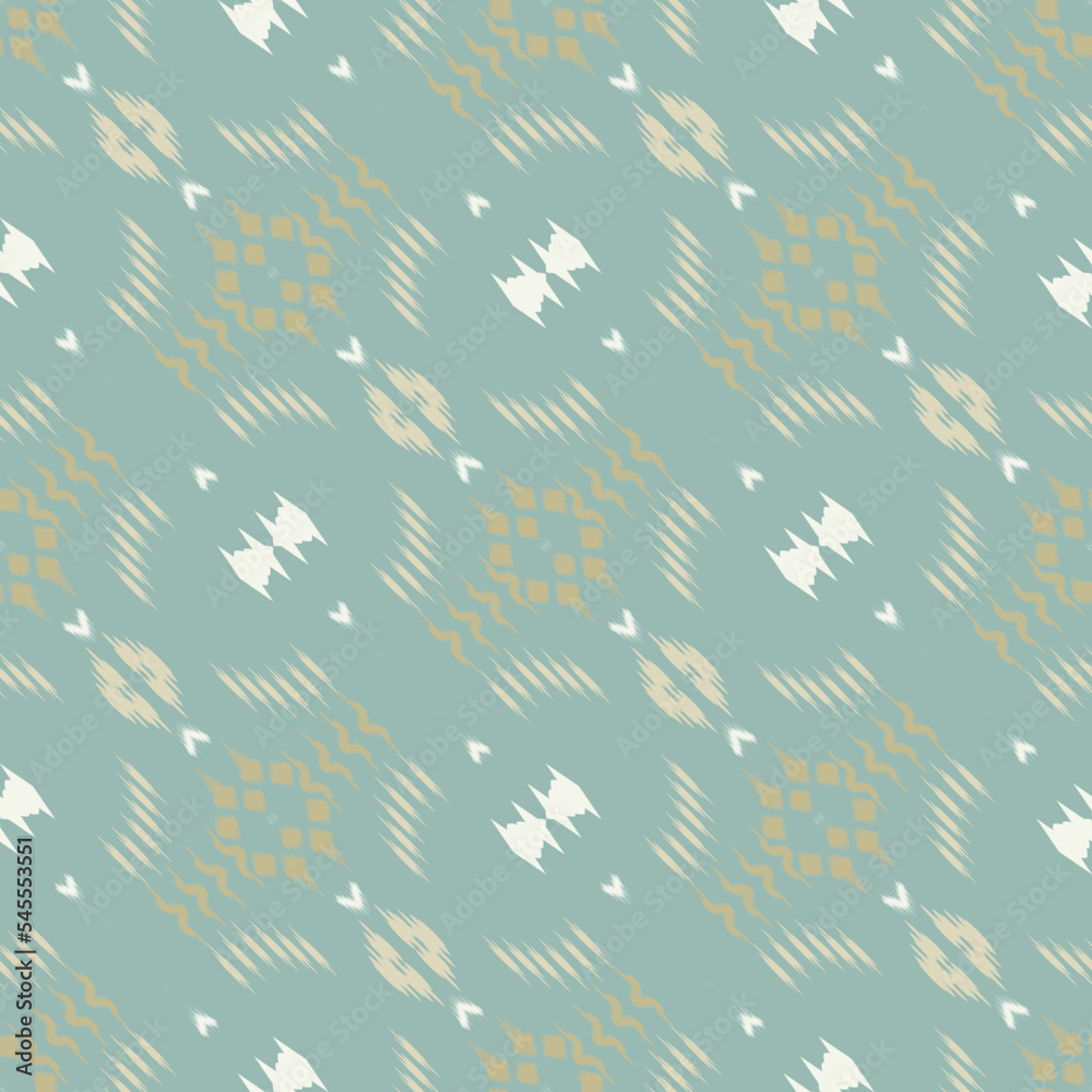 Ikat pattern tribal backgrounds Seamless Pattern. Ethnic Geometric Batik Ikkat Digital vector textile Design for Prints Fabric saree Mughal brush symbol Swaths texture Kurti Kurtis Kurtas