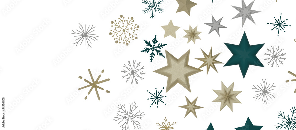 Holiday golden decoration, glitter frame isolated Holiday golden decoration, glitter frame isolated