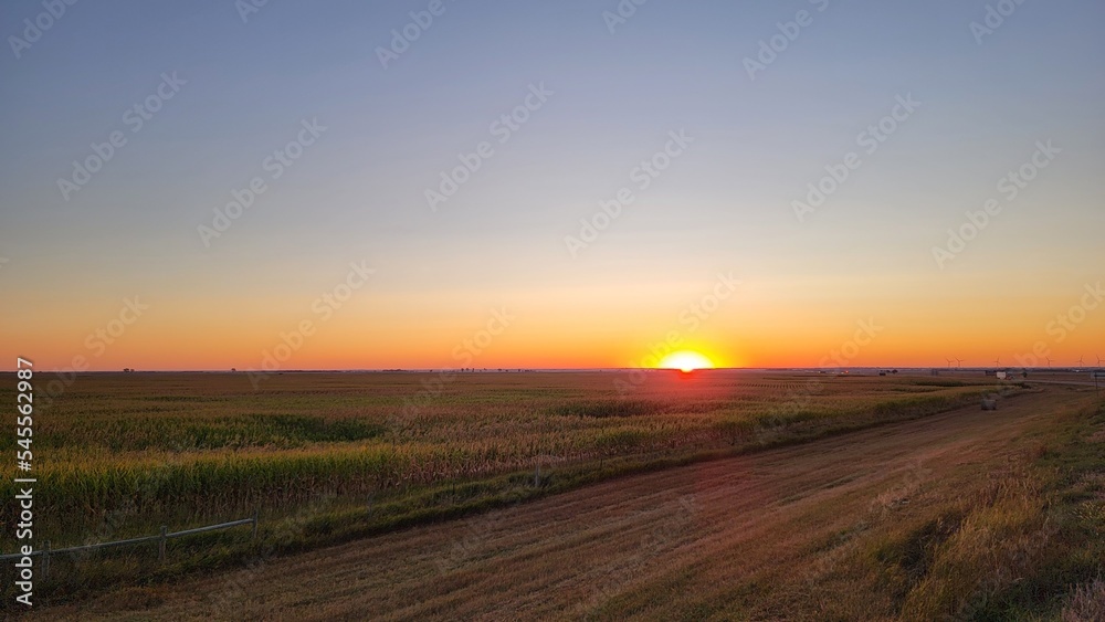 Summer Sunrise in South Dakota