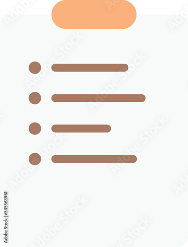 clipboard whislit orderes list cafe