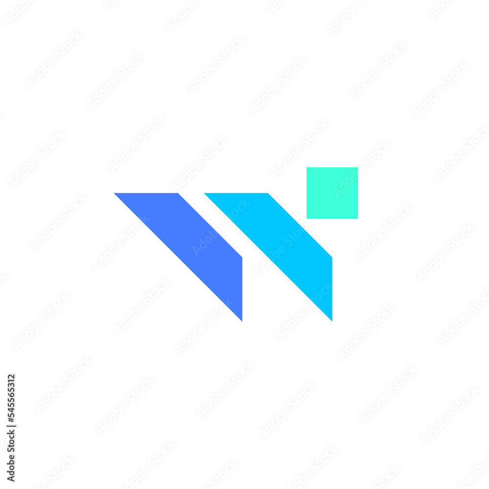 W Letter Alphabet Initial Vector Abstract Illustration Logo Icon Design Template Element W Letter Alphabet Initial Vector Abstract Illustration Logo Icon Design Template Element