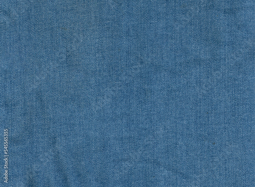 Texture of blue jeans. Surface of clothes