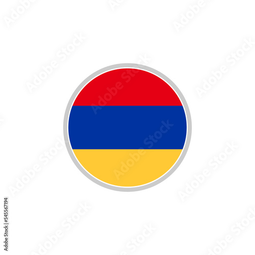 Armenia independence day vector icon set sign symbol