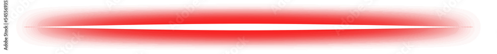 Obraz premium Red Neon Line Border Thin