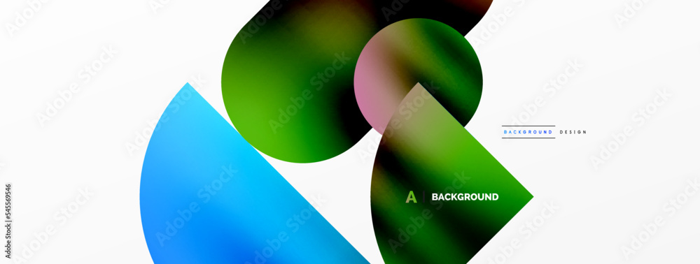 Circle geometric background. Metallic color shiny circles and round shapes. Vector Illustration For Wallpaper, Banner, Background, Card, Book Illustration, landing page Circle geometric background. Metallic color shiny circles and round shapes. Vector Illustration For Wallpaper, Banner, Background, Card, Book Illustration, landing page