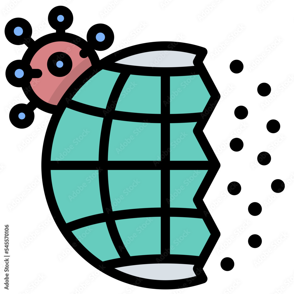 destroy filled outline style icon destroy filled outline style icon