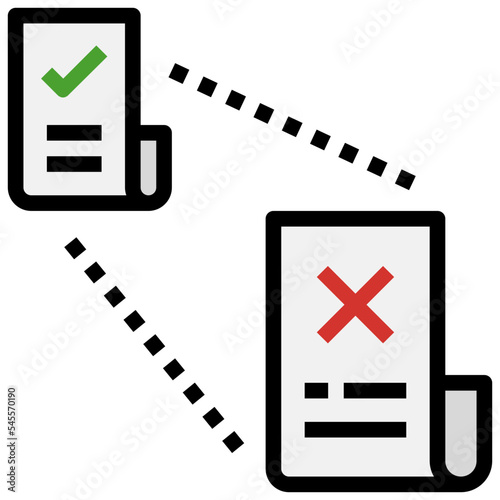 distort filled outline style icon