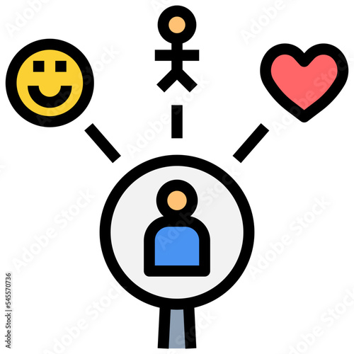 Fotografie know filled outline style icon