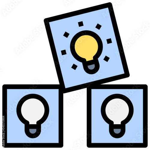 mindset filled outline style icon