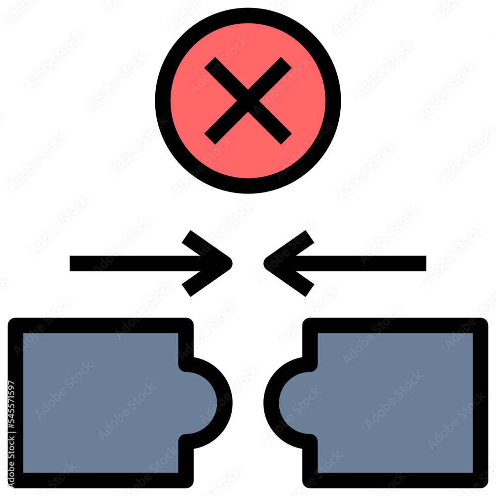 Fototapeta premium rule filled outline style icon