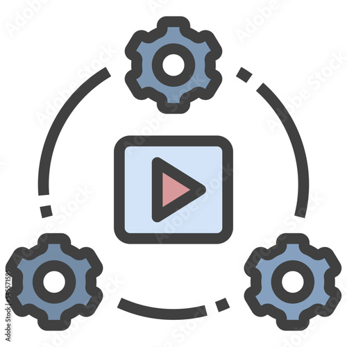 rpa filled outline style icon