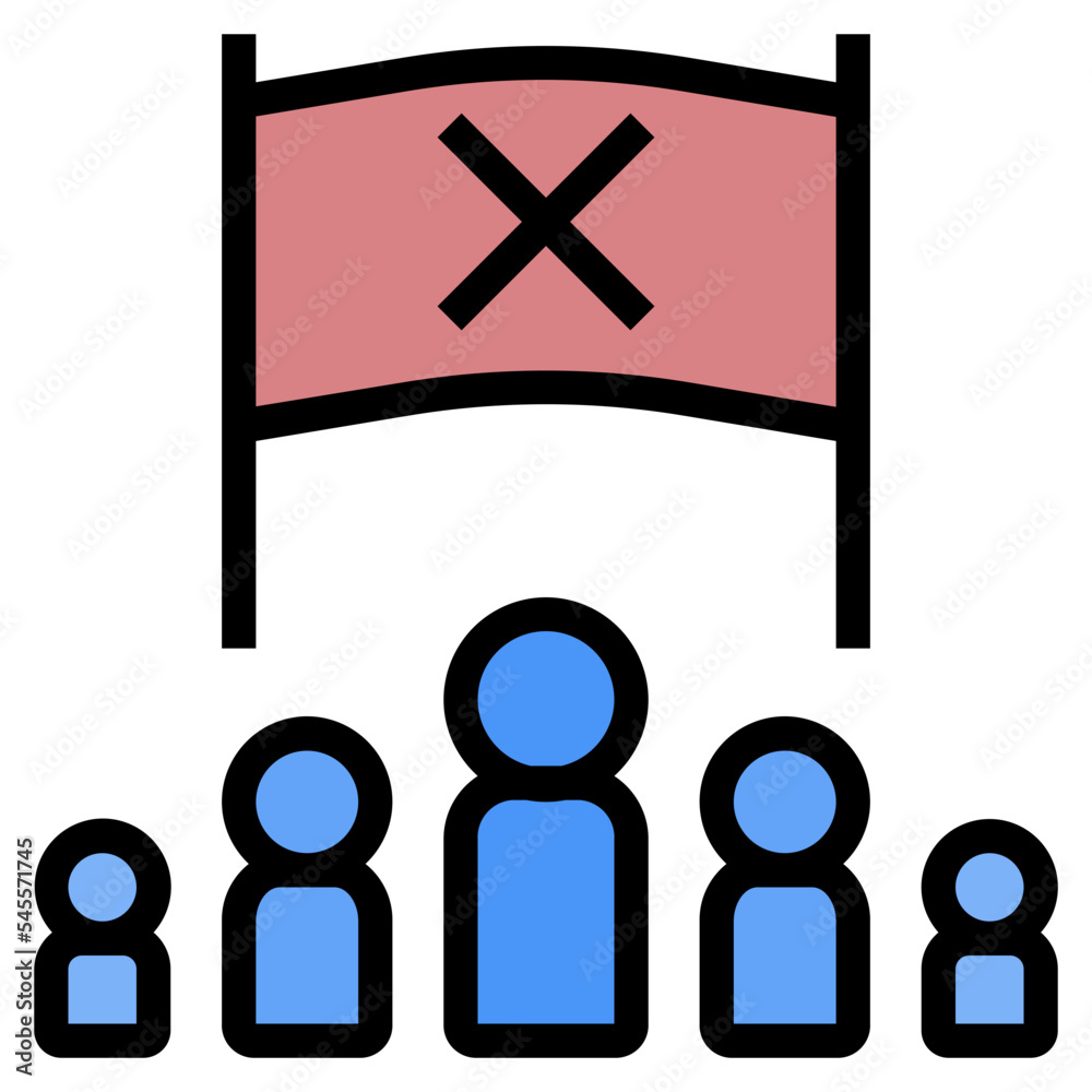 social filled outline style icon social filled outline style icon