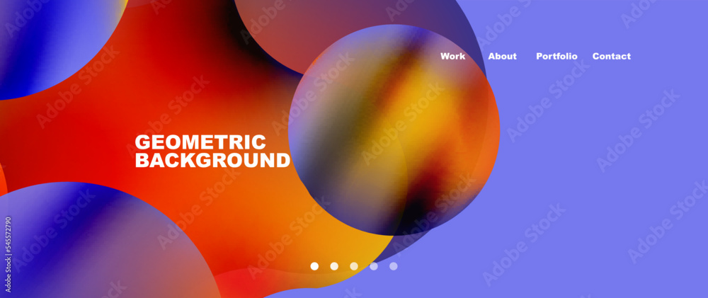 Liquid shapes with flowing gradient colors. Round elements and circles. Vector illustration for wallpaper, banner, background, leaflet, catalog, cover, flyer Liquid shapes with flowing gradient colors. Round elements and circles. Vector illustration for wallpaper, banner, background, leaflet, catalog, cover, flyer