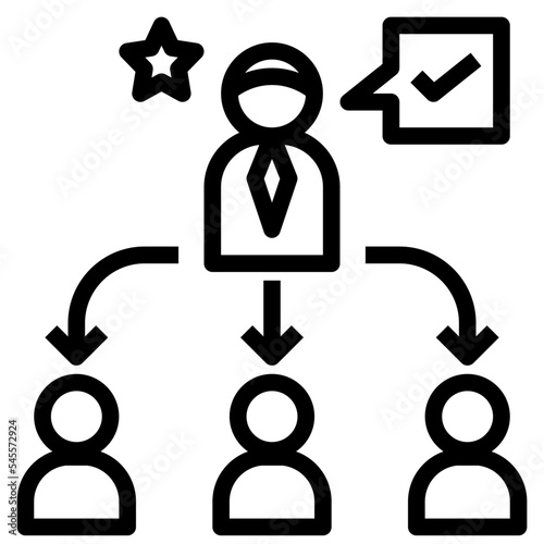 consult outline style icon