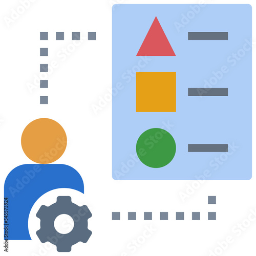 backup flat style icon