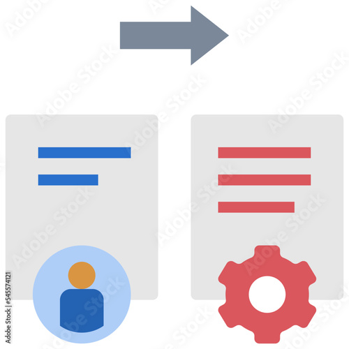 change flat style icon