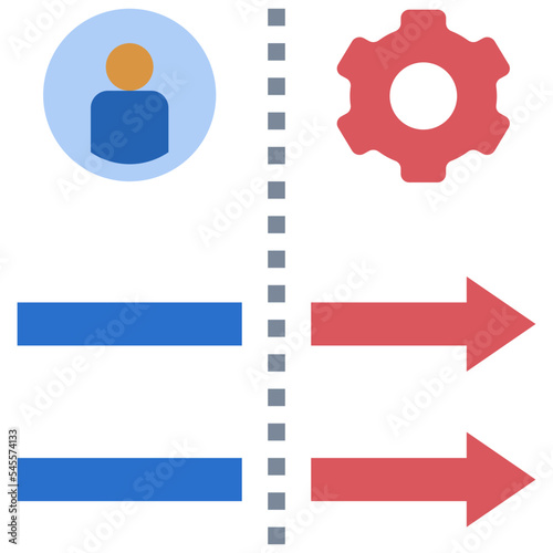 change flat style icon