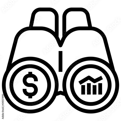 global outline style icon