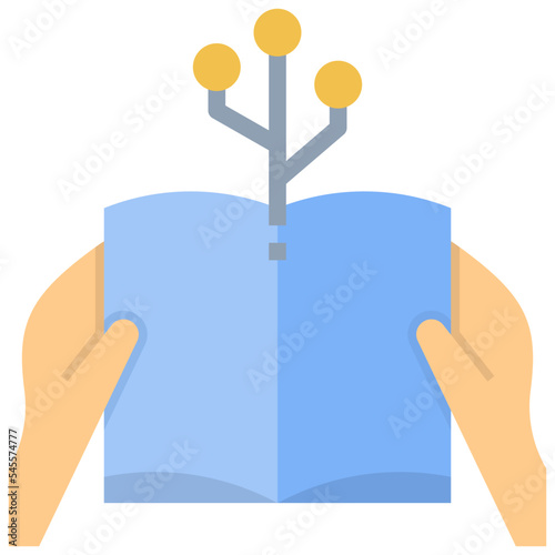 discovery flat style icon
