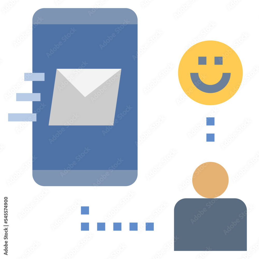 email flat style icon email flat style icon