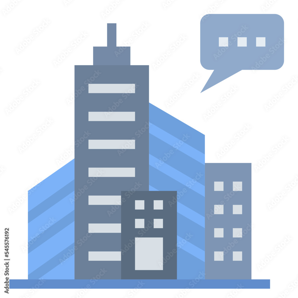 office flat style icon