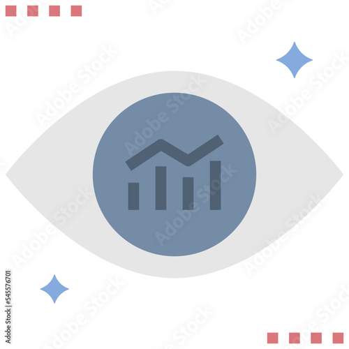 predict flat style icon